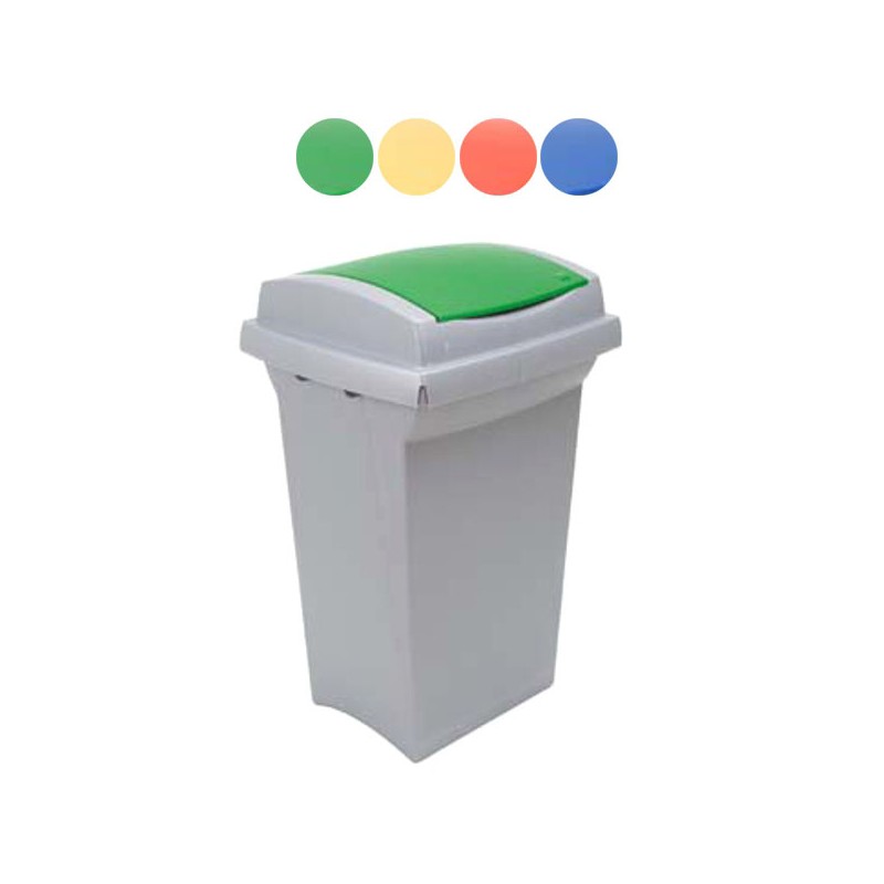 BIDONE RECYCLING VERDE         l 50 43x39 h 68 ICS