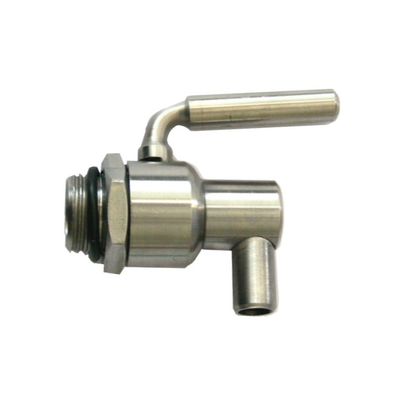 RUBINETTO FUSTO ALIMENTI 3/8" GIREV.INOX SALVAGOC.