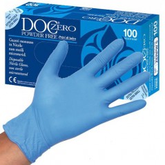 GUANTI NITRILE DOC ZERO POWDER FREE Pz 100 XL