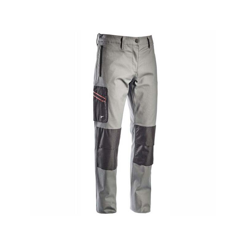 PANTALONE COTONE GRIGIO M      STRETCH ISO DIADORA