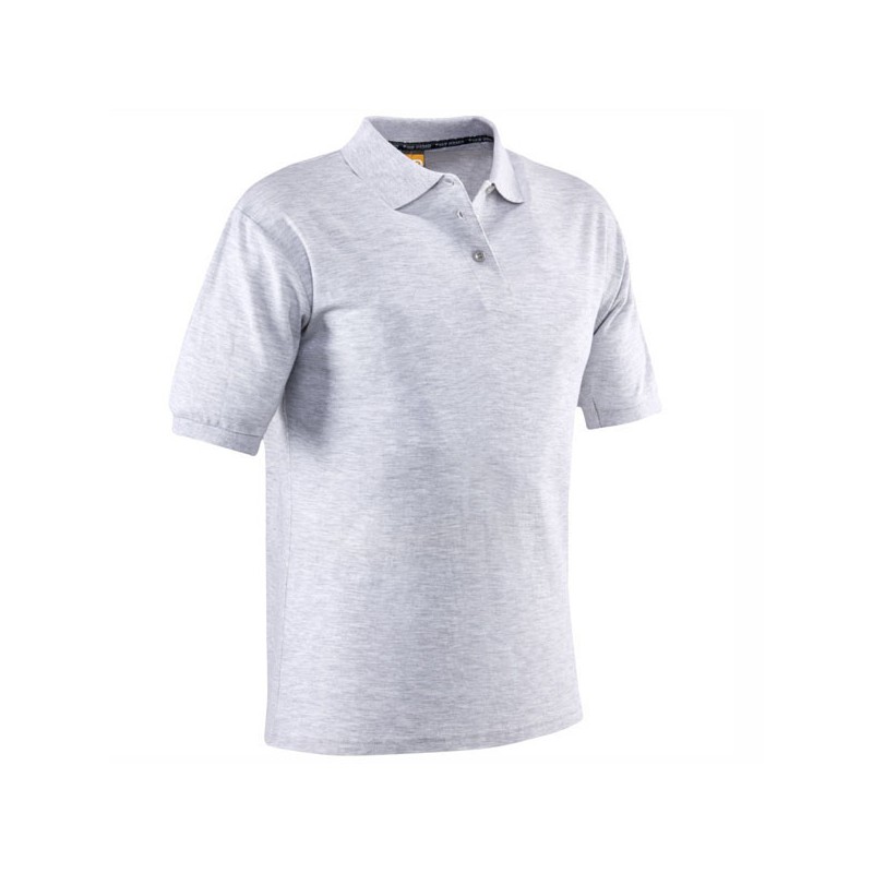 POLO ECO GRIGIO CHIARO MANICA CORTA XL   GREEN BAY