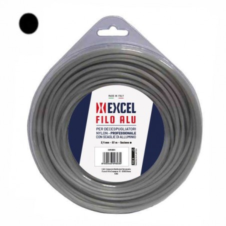 FILO NYLON TONDO ALU    mm 3,0 m 55    EXCEL 09824