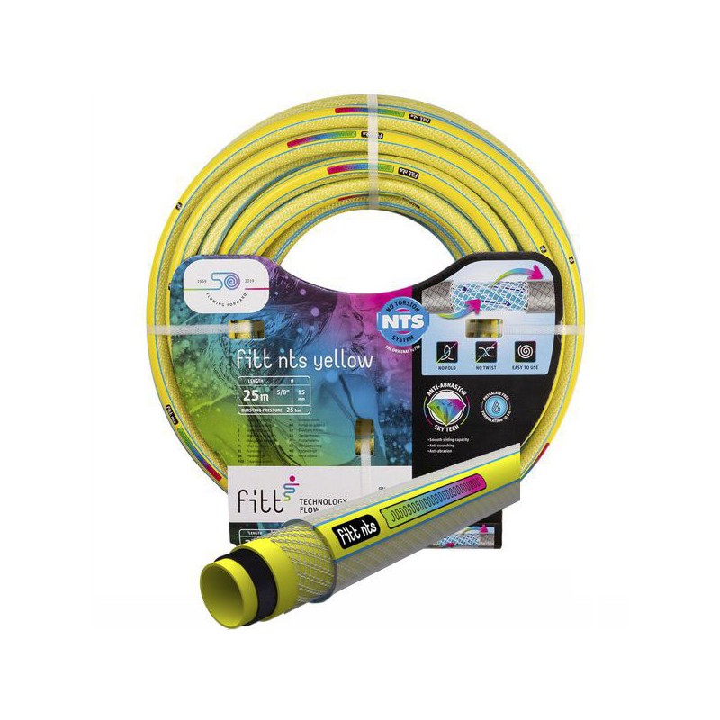 TUBO NTS YELLOW     1/2" m 15                 FITT