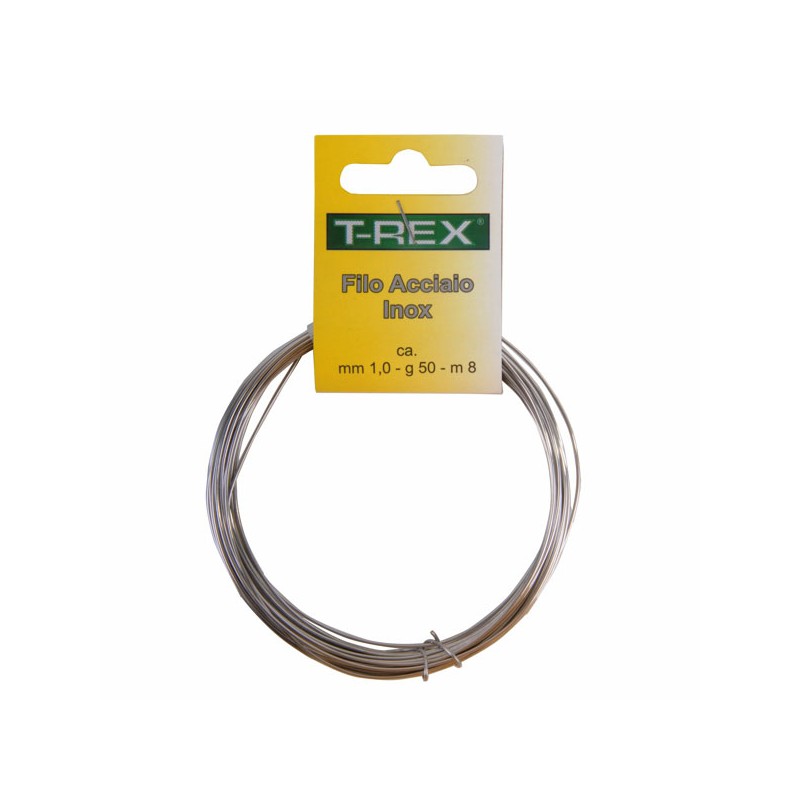 FILO ACCIAIO INOX mm 0,60 g  50 m 22    TREX 01224