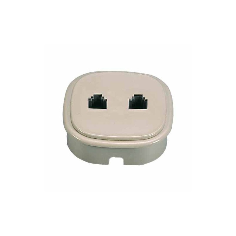 PRESA TELEFONO PLUG 2x6/4                22380 FME