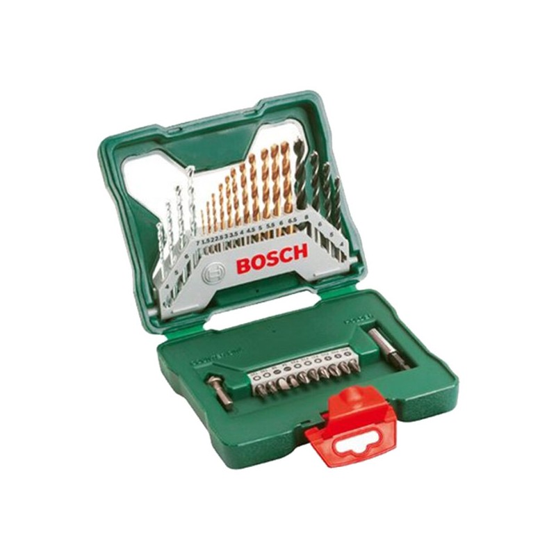 SET FORATURA-AVVITAMENTO TITANIO Pz 30  X-30 BOSCH