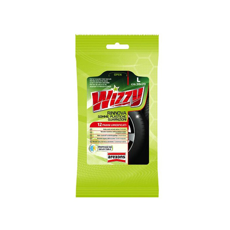 PANNO WIZZY RINNOVA GOMMA/PLASTICA Pz 12   AREXONS