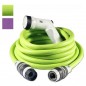 TUBO ESTENSIBILE IKON 1/4" m  7,5/15 LIME     FITT