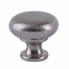 POMOLO TONDO ZAMA NICKEL SATINATO mm 30