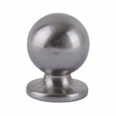 POMOLO SFERA ZAMA NICKEL SATINATO mm 25