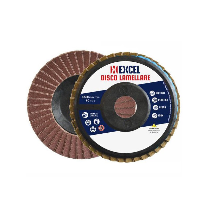 DISCO LAMELLE CORINDONE 178 f22 gr 60  09982 EXCEL