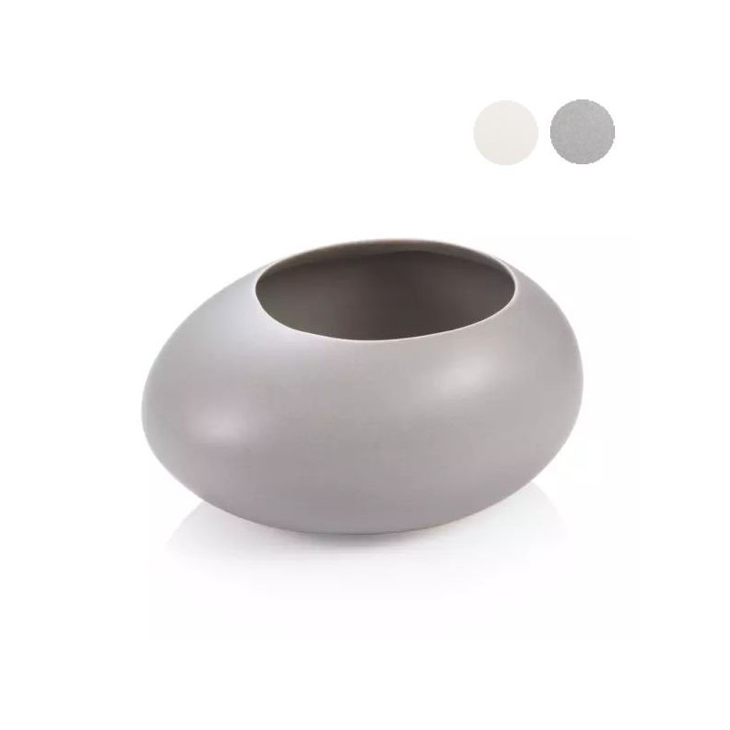 VASO FIORI STONES GRIGIO 15x19 h 9,5 FANCY TESCOMA