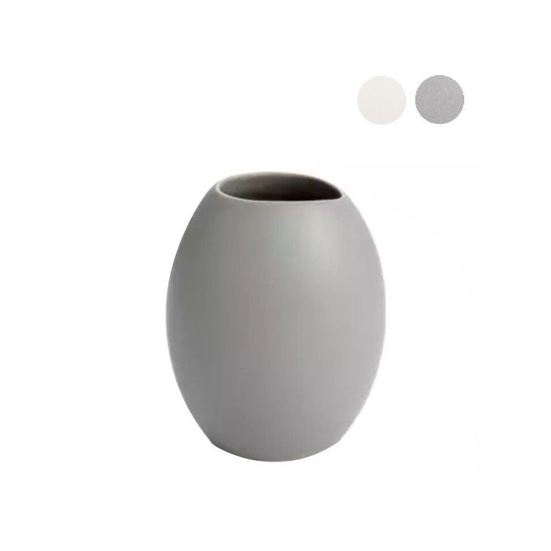 VASO FIORI STONES GRIG. 8,5x7,5 h 11 FANCY TESCOMA