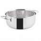 FRIGGITRICE INOX CESTELLO      cm 24    METALSOMMA