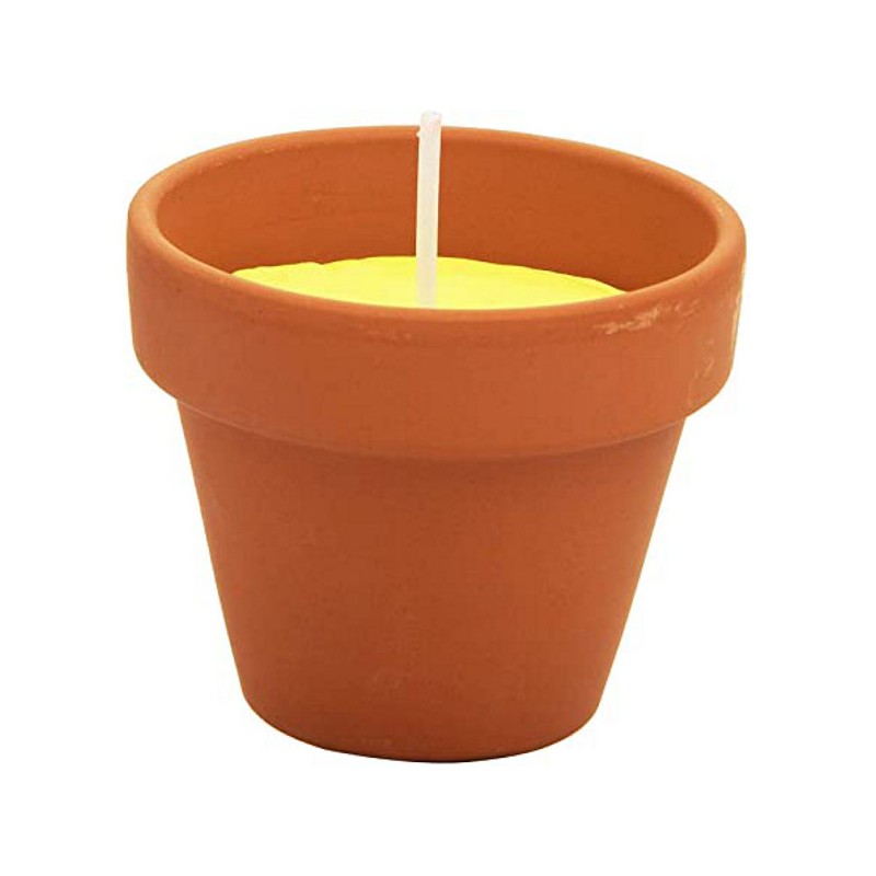 CANDELA CITRONELLA VASO   mm 60 Pz 6 LAPILLO 09295