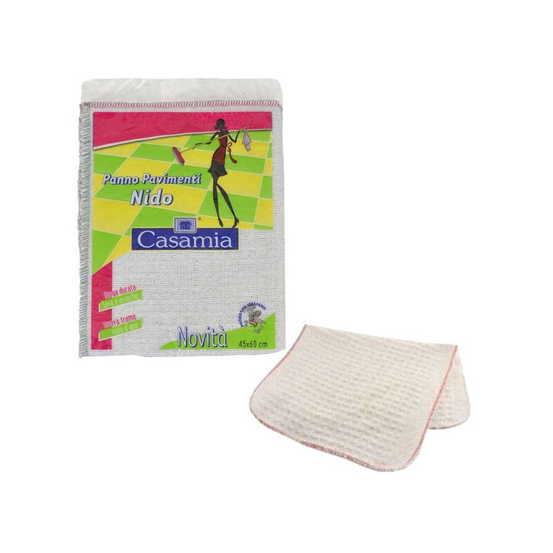 PANNO PAVIMENTI COTONE SUPERCANDIDO  45x60 CASAMIA