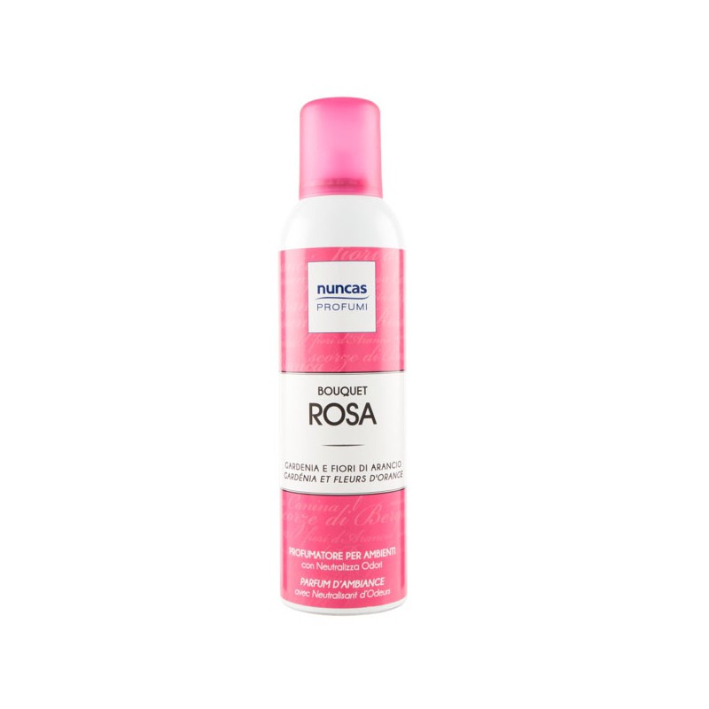 DEODORANTE AMBIENTI BOUQUET ROSA    ml  250 NUNCAS