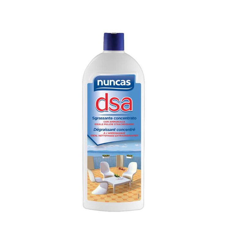 DETERGENTE SUPER AMMONIACALE DSA      l 1,0 NUNCAS