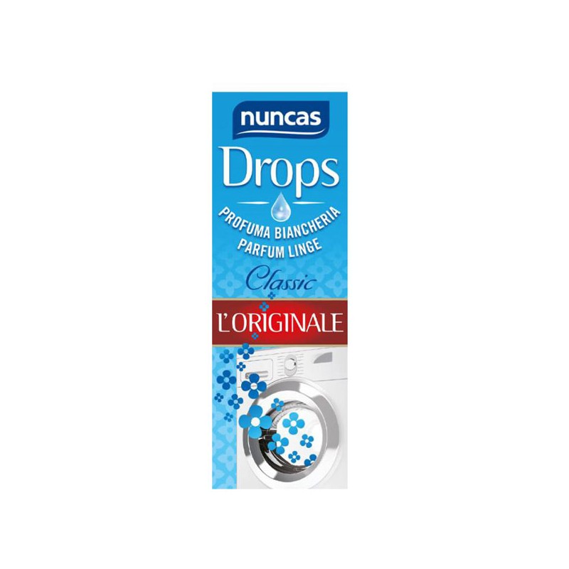 NUNCAS DROPS - PROFUMA BIANCHERIA - 100 ml - LAVANDA - PROFUMATORE PER  BUCATO