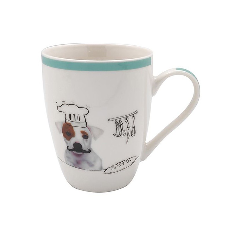 TAZZA MUG PORCELLANA ANIMALI            cc 340 KB8