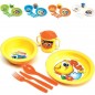 SERVIZIO PIATTI PLASTICA BABY      Pz 6 COSMOPLAST