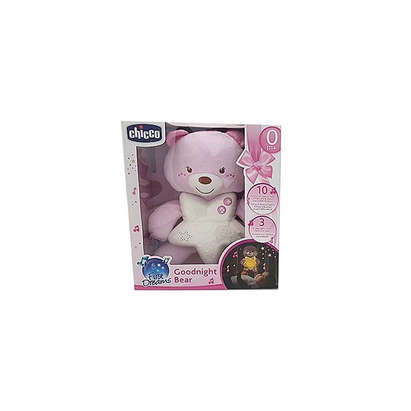 Chicco goodnight bear first dreams 0m+ rosa 