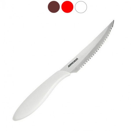 COLTELLO BISTECCA ROSSO  Pz 6 cm 12 PRESTO TESCOMA