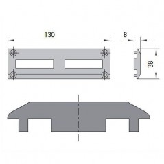 CONTROPIASTRA SERRATURE            06277-10-0 CISA