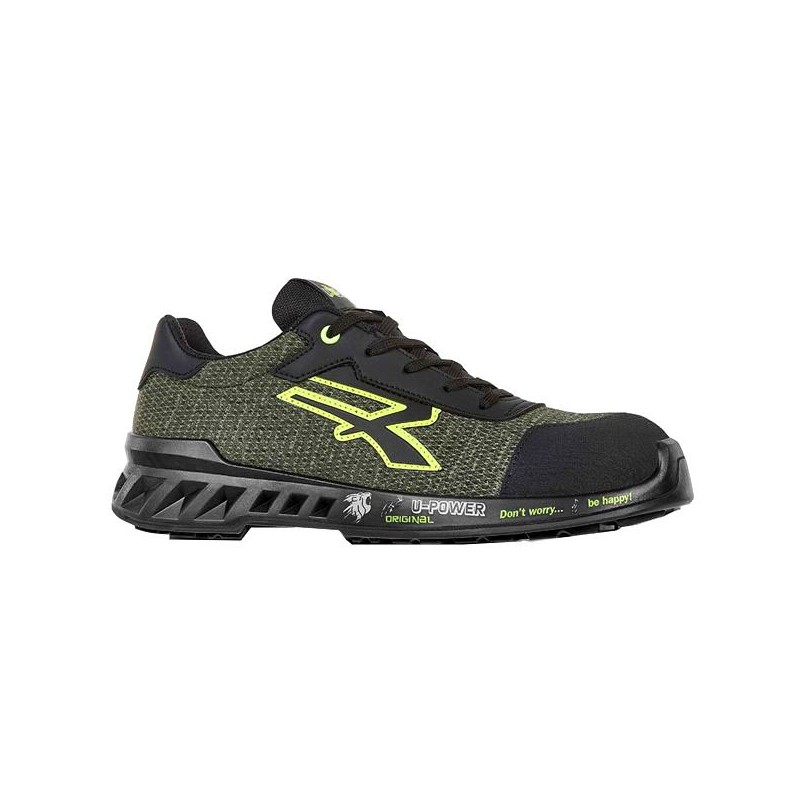 SCARPE ROBIN VERDE BASSE 39             S1P UPOWER