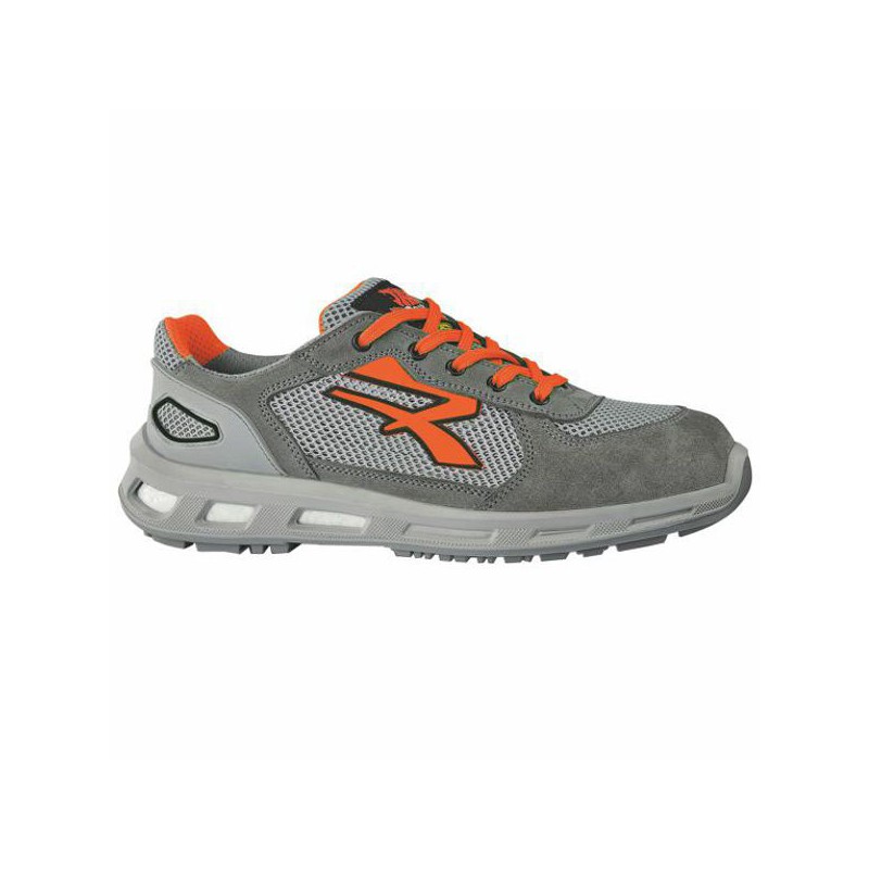 SCARPE ULTRA GRIGIO/ARANCIO BASSE 39    S1P UPOWER