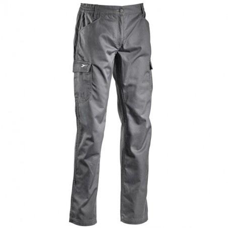 PANTALONE COTONE GRIGIO L            LEVEL DIADORA