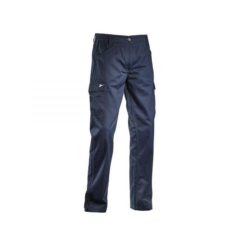 PANTALONE COTONE BLU M               LEVEL DIADORA