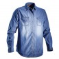 CAMICIA BLU L                  SHIRT DENIM DIADORA