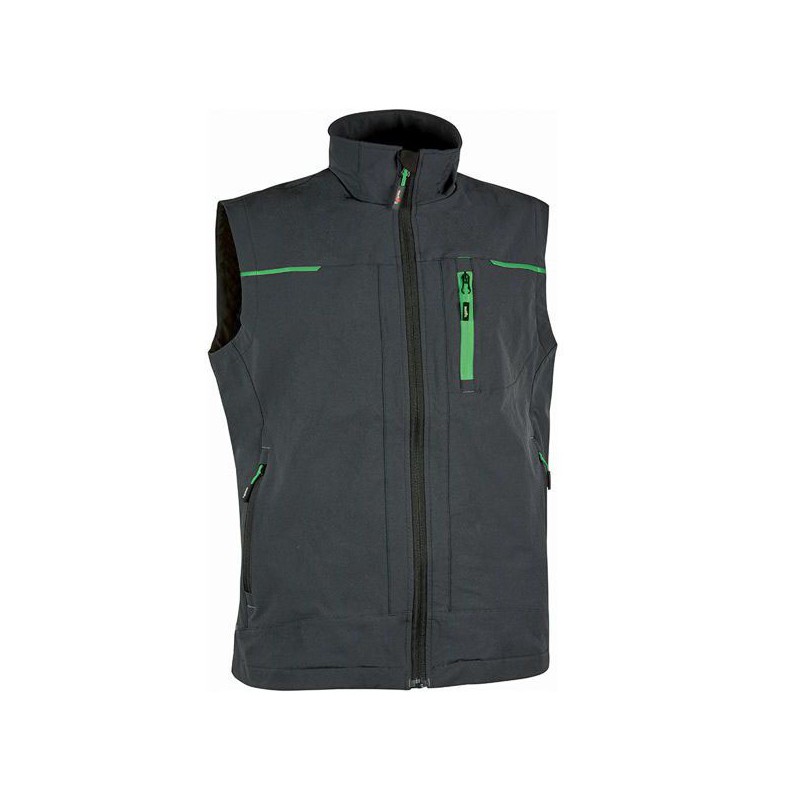 GILET ASPHALT GREY GREEN M           SATURN UPOWER