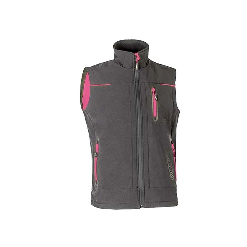 GILET GREY FUCSIA S                UNIVERSE UPOWER