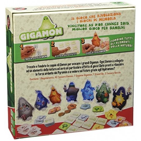 Red glove Gigamon un gioco evocativo da 5 anni + 2-4 giocatori