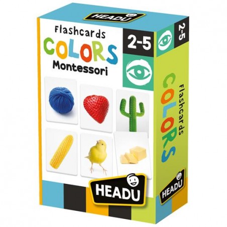 Headu Montessori - Flashcards Colori per Bambini 2-5 Anni - eZy toyZ  Negozio giocattoli on line