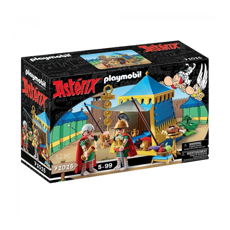 PLAYMOBIL ASTERIX 71015, TENDA DEI GENERALI, ANNI 5-99