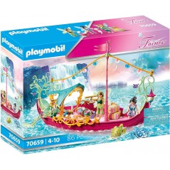 PLAYMOBIL FAIRIES 70659,BARCA DELLE FATE, ANNI 4-10