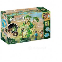 PLAYMOBIL WILTOPIA 71009, LUCE NOTTURNA FORESTA AMAZZONICA, ANNI4-10