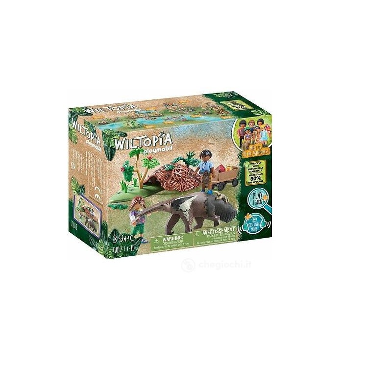 PLAYMOBIL WILTOPIA 71012, FORMICHIERE DELL'AMAZZONIA,ANNI4-10