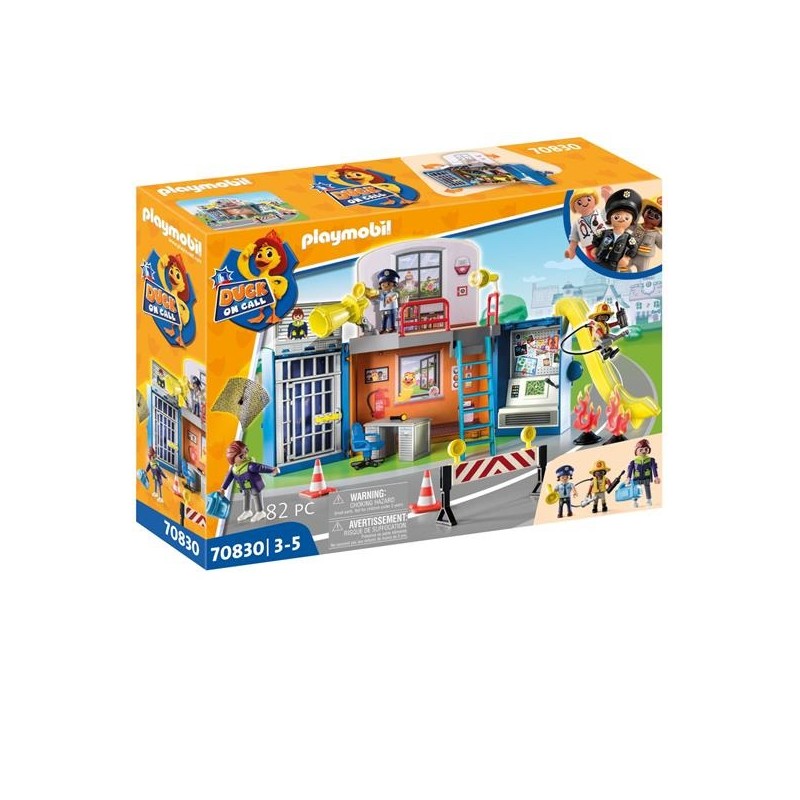 PLAYMOBIL DUCK ON CALL 70830, CENTRALE OPERATIVA MOBILE, ANNI 3-5