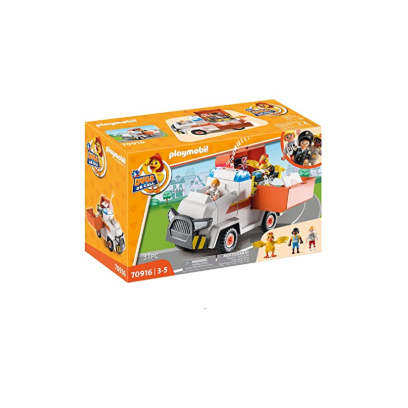 PLAYMOBIL DUCK ON CALL 70916, AMBULANZA, ANNI 3-5