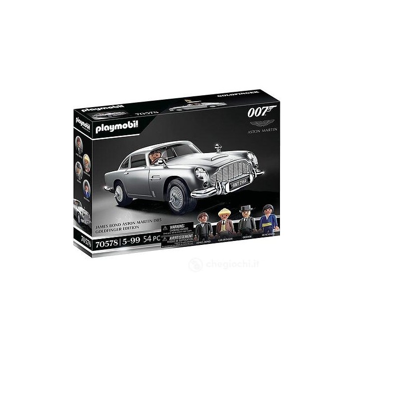 PLAYMOBIL 70578 , ASTON MARTIN DI JAMES BOND, ANNI 5-99