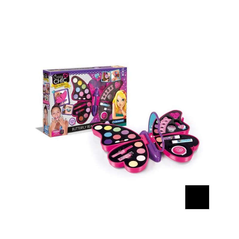 CLEMENTONI CRAZY CHIC, BUTTERFLY BEAUTY SET, ANNI 6+