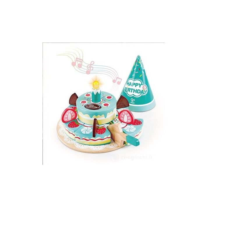 HAPE TORTA DI COMPLEANNO INTERATTIVA, ANNI 3+