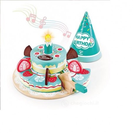 HAPE TORTA DI COMPLEANNO INTERATTIVA, ANNI 3+