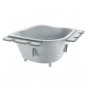 SCOLAPASTA ANGOLARE DRAIN-ON   36x14 h 21 METALTEX