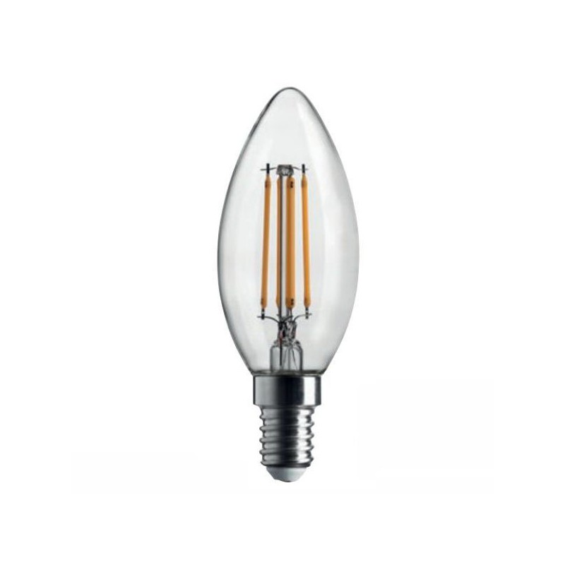 LAMPADA LED STICK OLIVA  E14 W 4 2700K    Pz 3 KAI