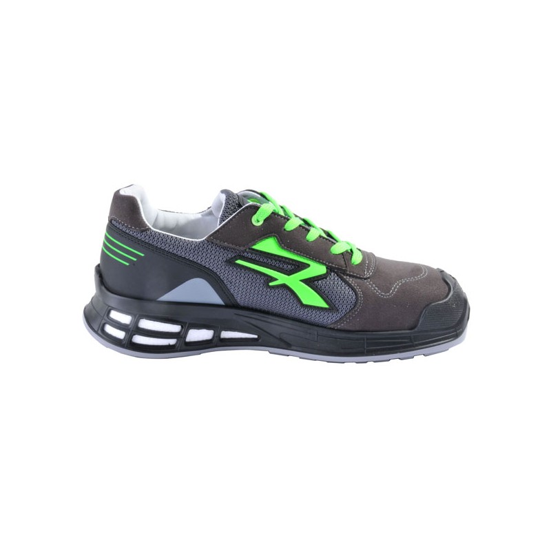 SCARPE EGON GRIGIO/VERDE BASSE 40       S1P UPOWER